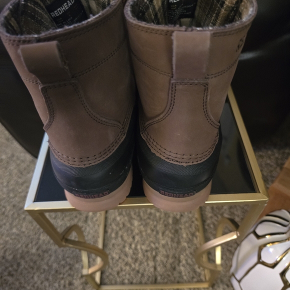 RedHead Brown and Black Men\'s Boots